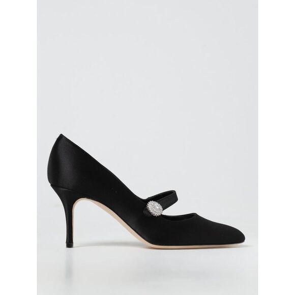 Manolo Blahnik High Heel Shoes Woman Black